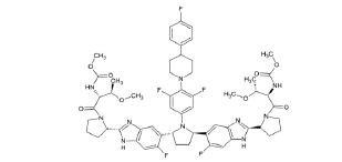 Structure of Pibrentasvir