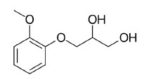 Structure of Guaifenesin